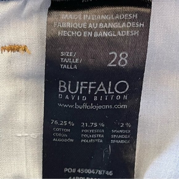 Buffalo David Bitton Ivy High Rise Skinny Denim Jeans Size 28 - Picture 9 of 9